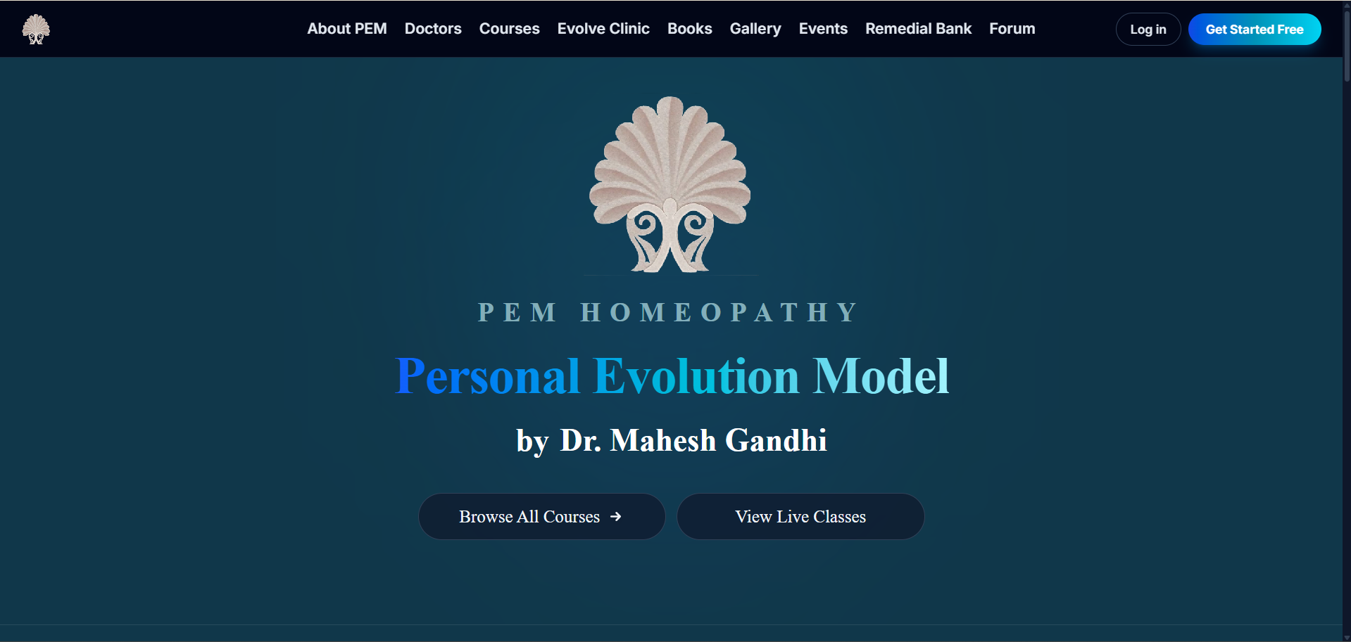 PEM Homeopathy LMS Platform